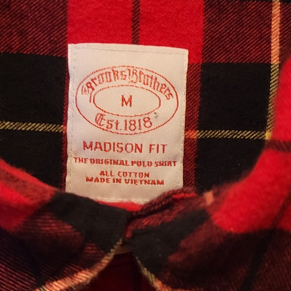 Brooks Brother's Flannel Shirt - Picture 2 of 3